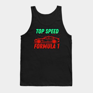 Top Speed Formula 1 Tank Top